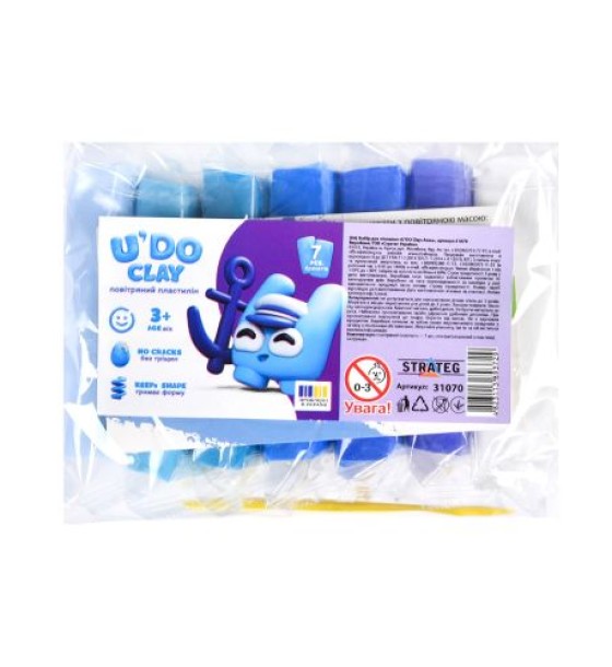 Набір для ліплення "UʼDO Clay: Аква"
