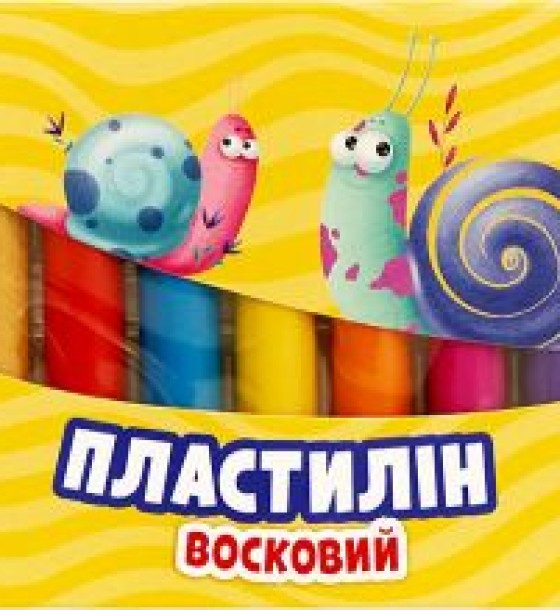 Пластилін круглий, (12+1 шт кольорів)