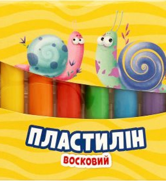 Пластилін круглий (10 кольорів в наборі)