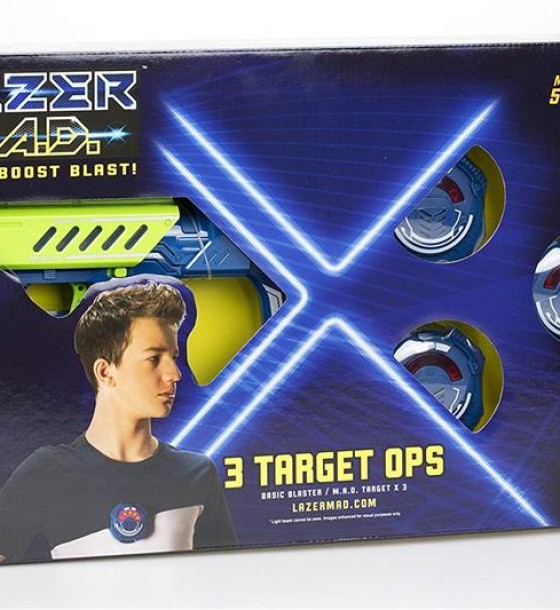 Іграшкова зброя Silverlit Lazer M.A.D. Тренировочный набор (1 бластер, 3 мишени) (LM-86846)