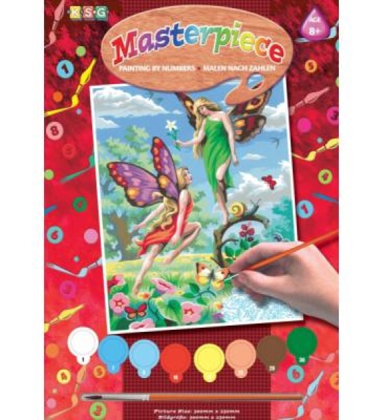 Набір для творчості Sequin Art PAINTING BY NUMBERS JUNIOR Fairies (SA0126)