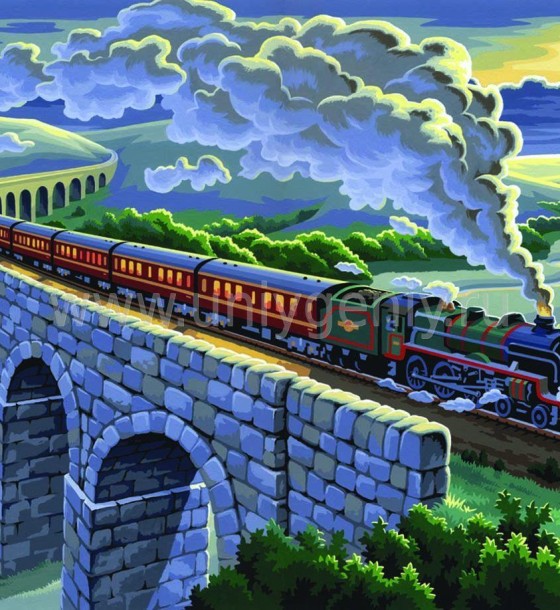 Набір для творчості Sequin Art PAINTING BY NUMBERS SENIOR Overnight Sleeper (SA0428)