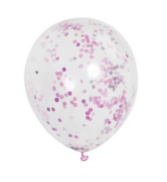 Кульки,12 дюймові (30 см) Confftis Balloon 2,8г, 5шт. у пакеті,5 кольорів мікс