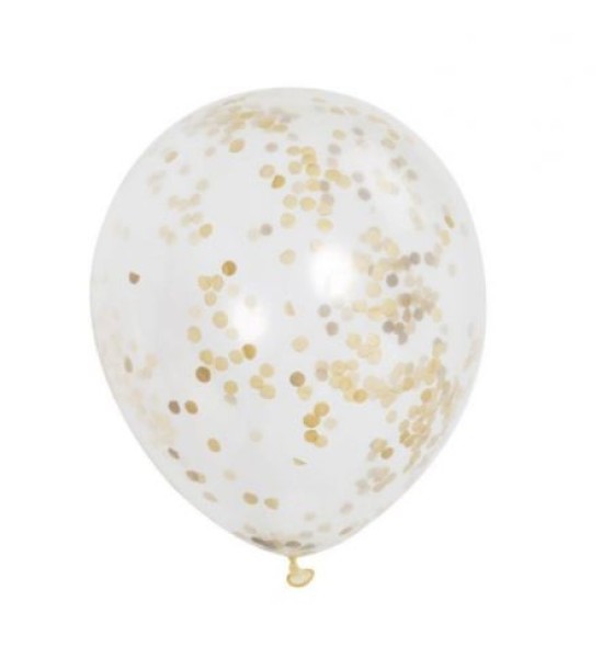 Кульки,12 дюймові (30 см) Confftis Balloon 2,8г, 5шт. у пакеті,5 кольорів мікс