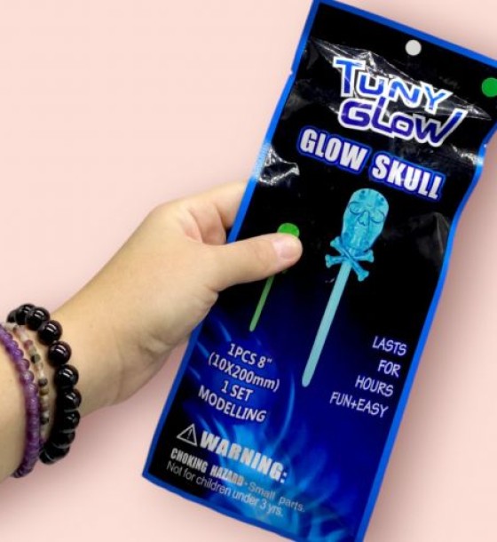 Неонова паличка "Glow Skull: Череп