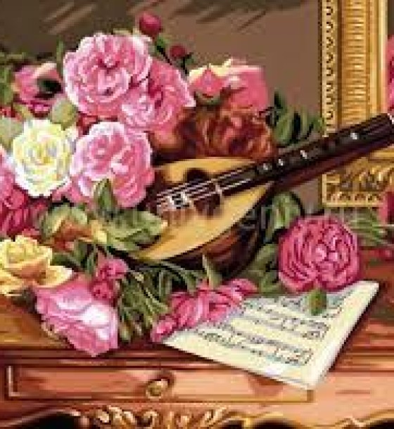 Набір для творчості Sequin Art PAINTING BY NUMBERS SENIOR Romantic Bouquet (SA1037)