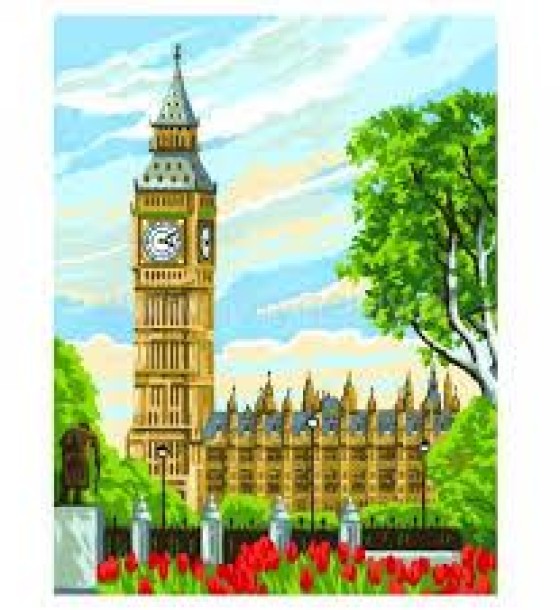 Набір для творчості Sequin Art PAINTING BY NUMBERS JUNIOR Big Ben (SA1331)