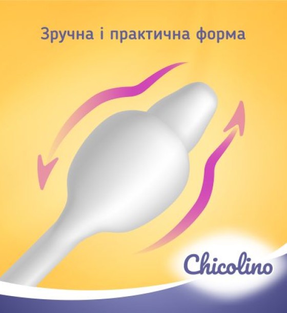 Дитячі ватні палички Chicolino, 60 шт