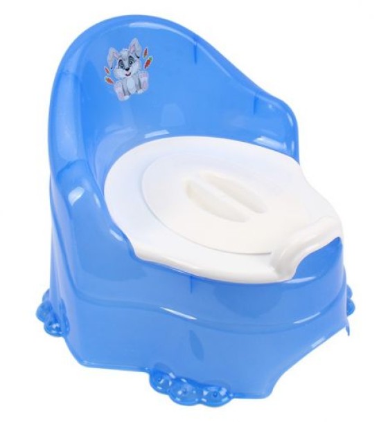 Горщик із кришкою "Трон" (блакитний)