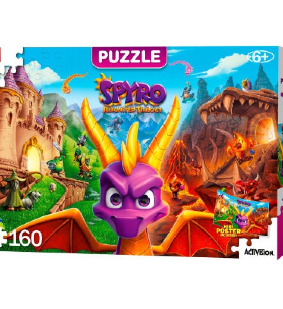 Пазл GoodLoot Spyro Reignited Trilogy 160 елементів (5908305240389)