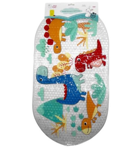 Килимок для ванної "ДИНОЗАВРИ"