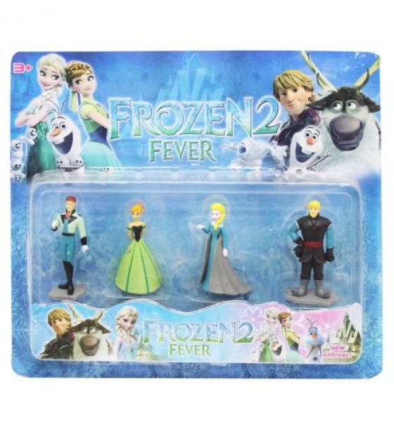 Уцінка. Фігурки-персонажі "Frozen", вид 2 - неякісно нанесена фарба на фігурки