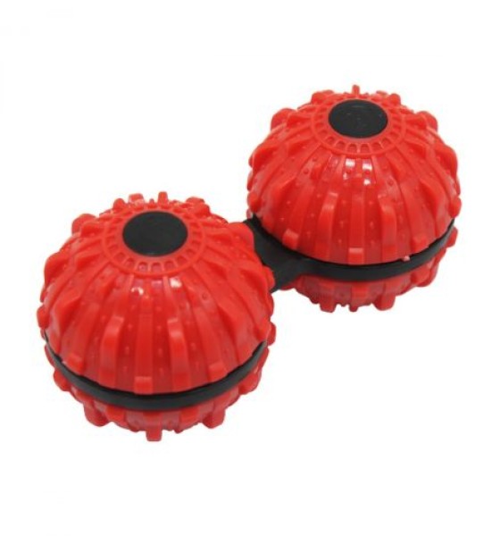 Уцінка. Антистрес Massage ball fidget червоний - не працює одна кулька