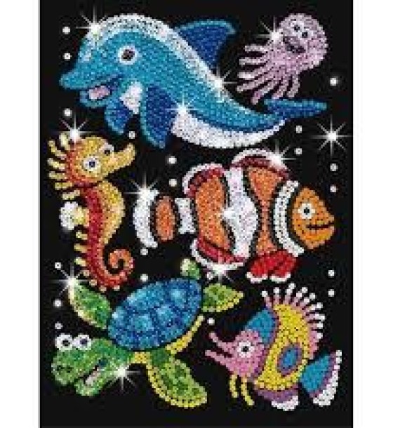 Набір для творчості Sequin Art RED Aqua Buddies Sealife (SA0908)