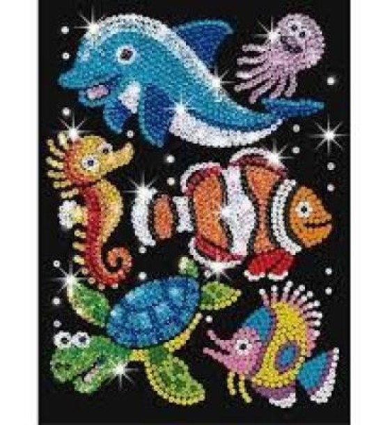 Набір для творчості Sequin Art RED Aqua Buddies Sealife (SA0908)