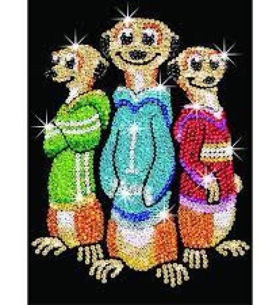 Набір для творчості Sequin Art RED Rascals Meerkats (SA1008)