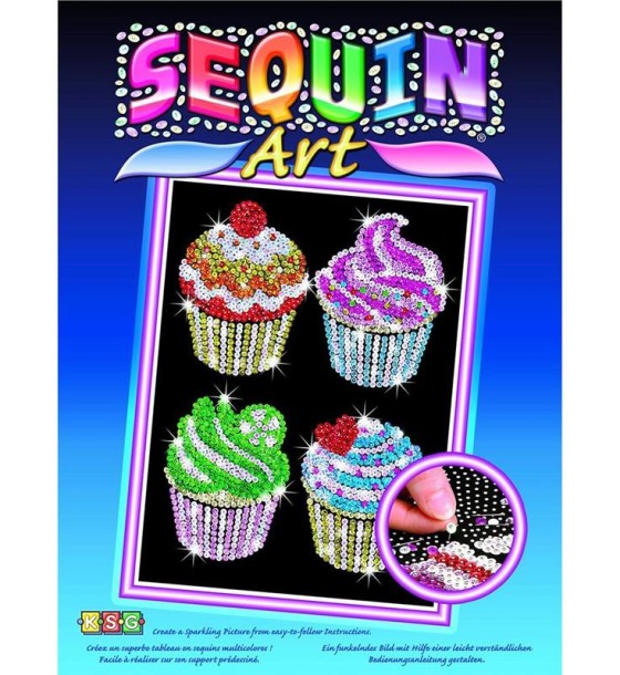Набір для творчості Sequin Art BLUE Cupcakes (SA1130)