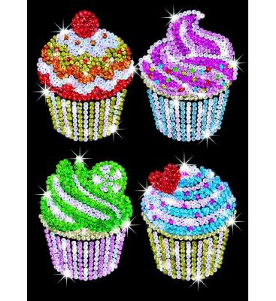 Набір для творчості Sequin Art BLUE Cupcakes (SA1130)