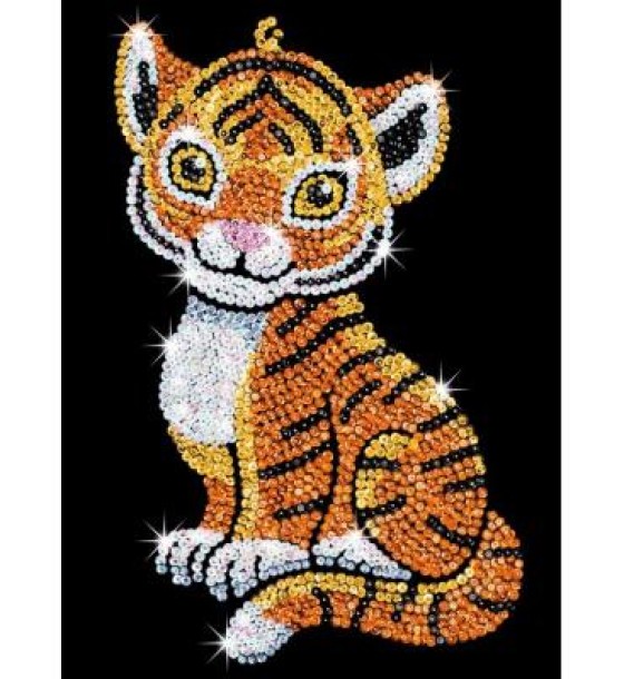 Набір для творчості Sequin Art RED Tia Tiger (SA1413)
