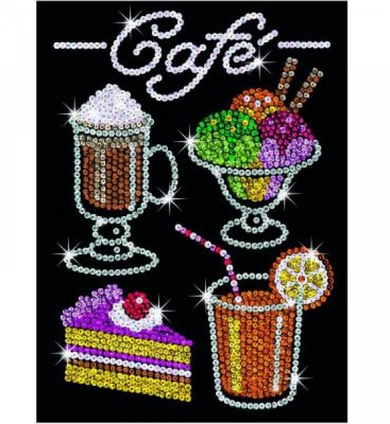 Набір для творчості Sequin Art BLUE Cafe (SA1424)