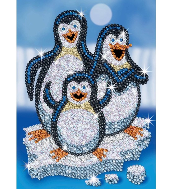 Набір для творчості Sequin Art RED Pepino Penguins (SA1503)