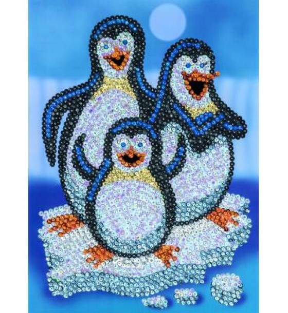 Набір для творчості Sequin Art RED Pepino Penguins (SA1503)