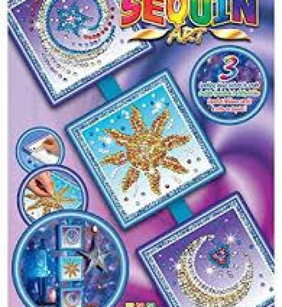 Набір для творчості Sequin Art SEASONS Cosmic ,Sun,Moon and Stars (SA1511)