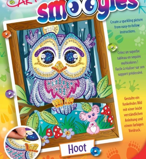 Набір для творчості Sequin Art SMOOGLES Сова (SA1812)
