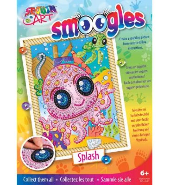 Набір для творчості Sequin Art SMOOGLES Восьминіг (SA1813)