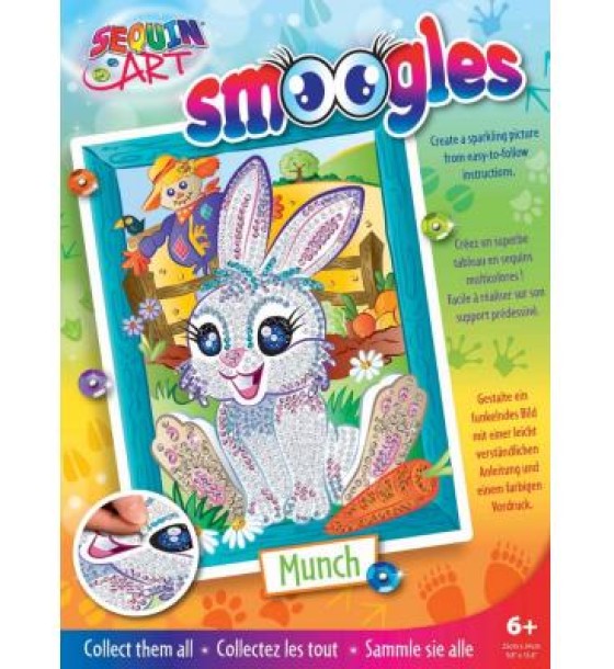 Набір для творчості Sequin Art SMOOGLES Зайчик (SA1814)