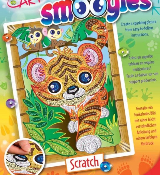 Набір для творчості Sequin Art SMOOGLES Тигр (SA1815)