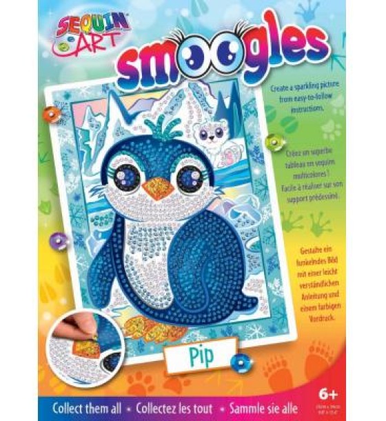 Набір для творчості Sequin Art SMOOGLES Пінгвін (SA1817)