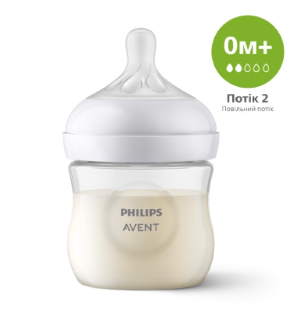Пляшечка для годування Philips AVENT Natural Природний потік 125 мл (SCY900/01)