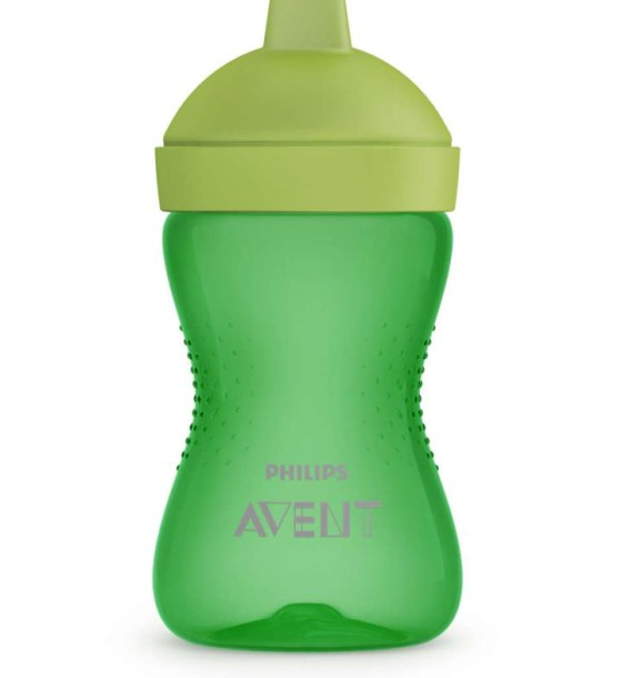 Поїльник-непроливайка Philips AVENT з твердим носиком Зелена 300 мл (SCF804/03)