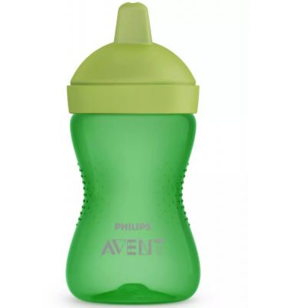 Поїльник-непроливайка Philips AVENT з твердим носиком Зелена 300 мл (SCF804/03)