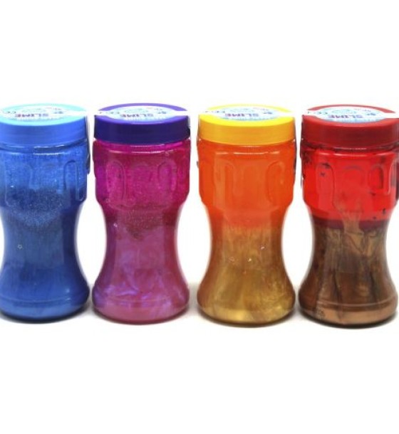 Уцінка. Слайм "Maxi shine slime kit" (400 мл) Тріснута баночка