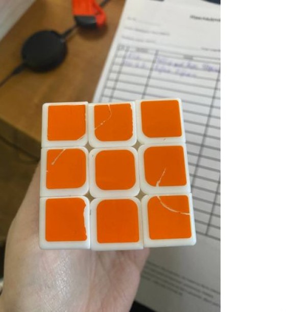 Уцінка. Кубик Рубіка "Magic Cube" 3х3 подертий