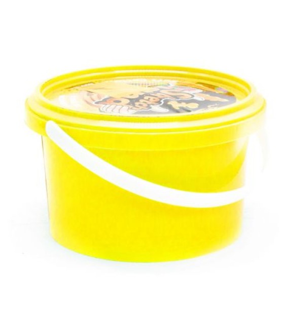 Уцінка. Кінетичний пісок "Stretch Sand", 400 г, укр (жовтий) тріснутий