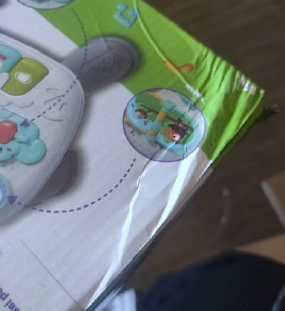 Уцінка. Інтерактивний столик "Музична грайка" (укр), рожевий - Пошкоджена упаковка