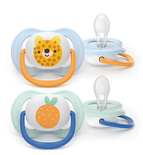 Пустушка Philips AVENT Ultra Air 0-6 місяців 2 шт (SCF080/23)