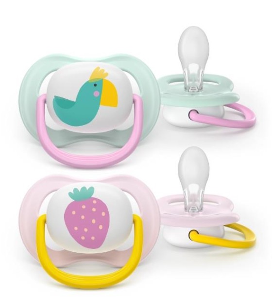Пустушка Philips AVENT Ultra Air 0-6 місяців 2 шт (SCF080/24)