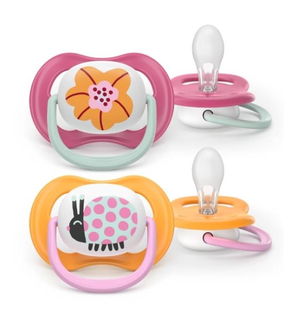 Пустушка Philips AVENT Ultra Air 6-18 місяців 2 шт (SCF080/27)