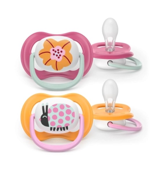 Пустушка Philips AVENT Ultra Air 6-18 місяців 2 шт (SCF080/27)
