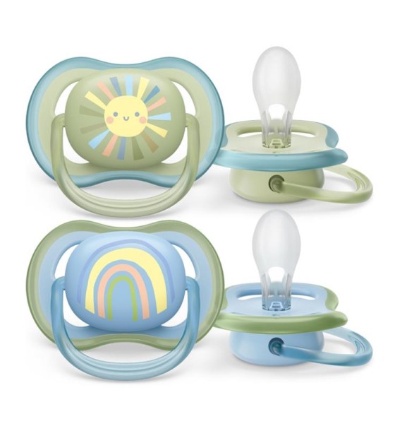 Пустушка Philips AVENT Ultra Air 0-6 міс. 2 шт (SCF085/58)