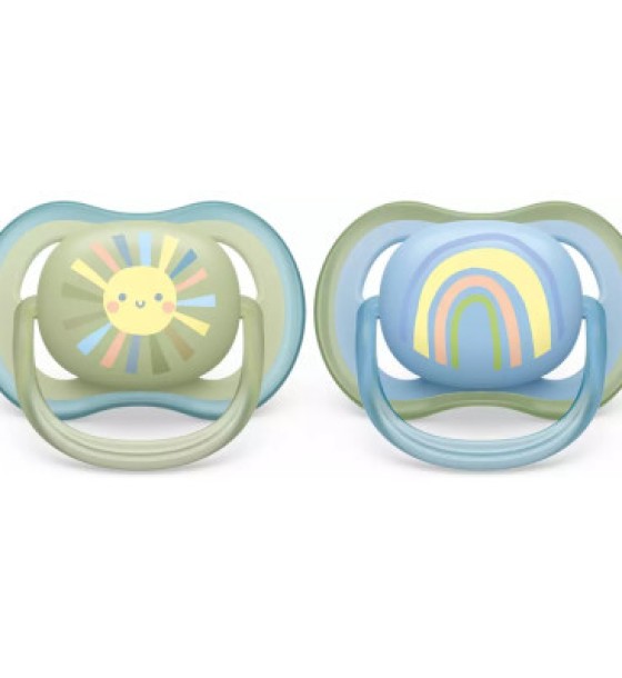 Пустушка Philips AVENT Ultra Air 0-6 міс. 2 шт (SCF085/58)