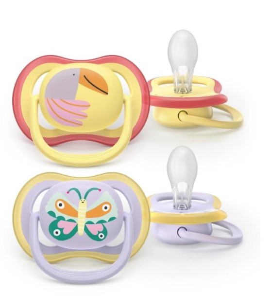 Пустушка Philips AVENT Ultra Air 0-6 місяців 2 шт (SCF087/04)