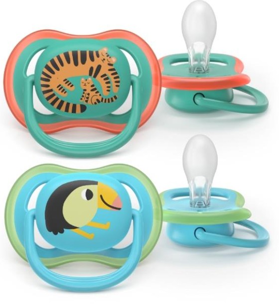 Пустушка Philips AVENT Ultra Air 6-18 місяців 2 шт (SCF087/11)