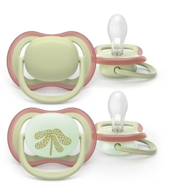 Пустушка Philips AVENT Ultra Air, 6-18 міс., нейтральна, день/н (SCF087/18)