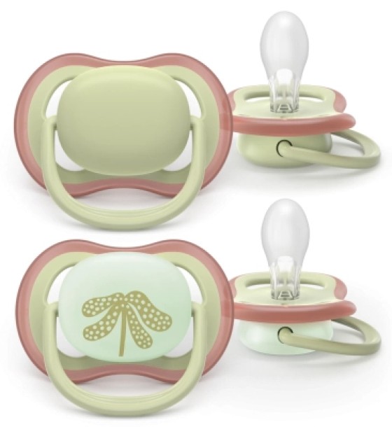 Пустушка Philips AVENT Ultra Air, 6-18 міс., нейтральна, день/н (SCF087/18)