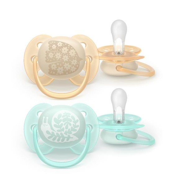 Пустушка Philips AVENT Ultra Soft 0-6 місяців 2 шт (SCF091/41)